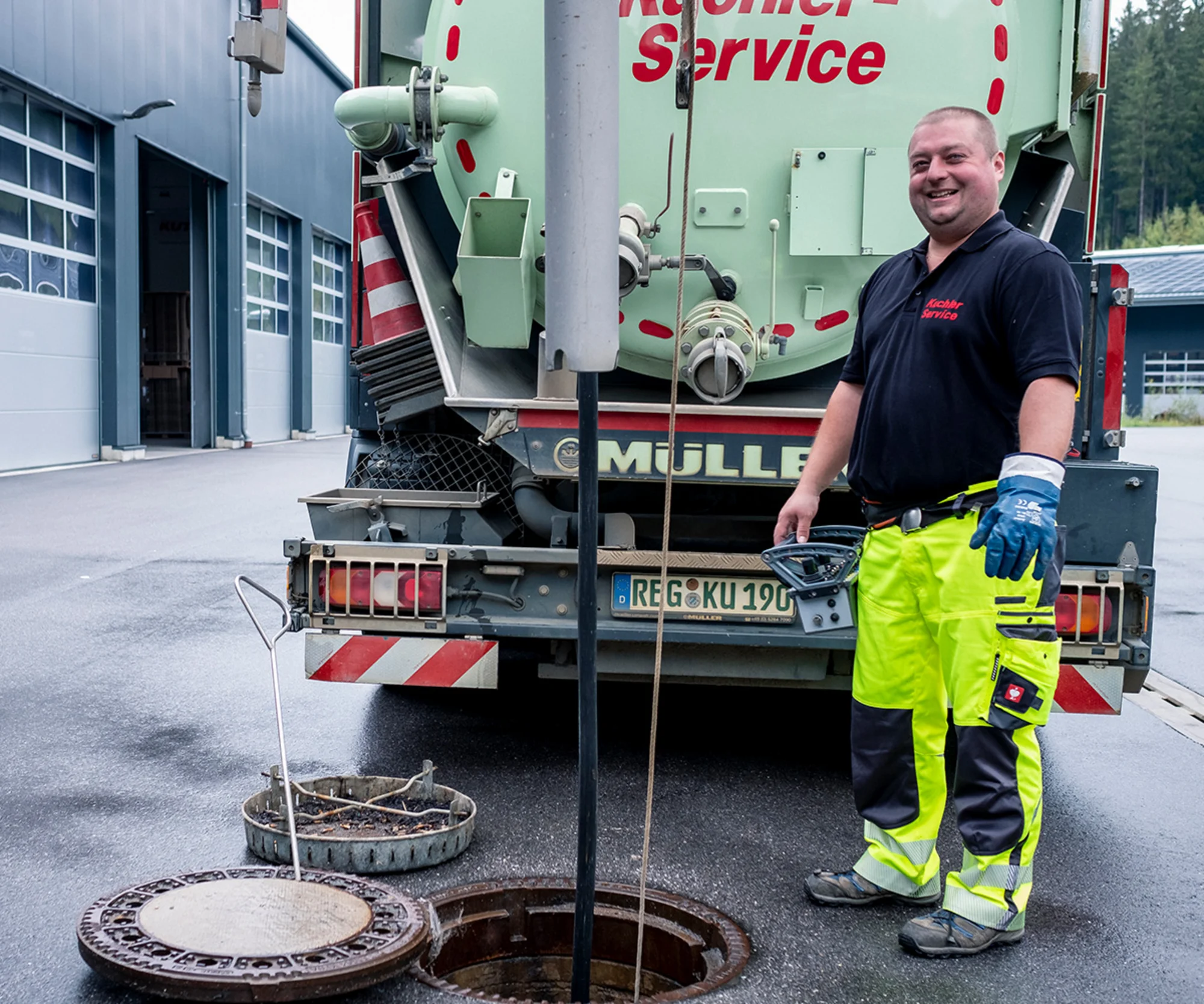 Kanalreinigung in Neuhaus am Inn